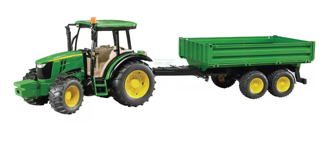 TRAKTOR JOHN DEERE 5115M + PRIKOLICA - Slika 2