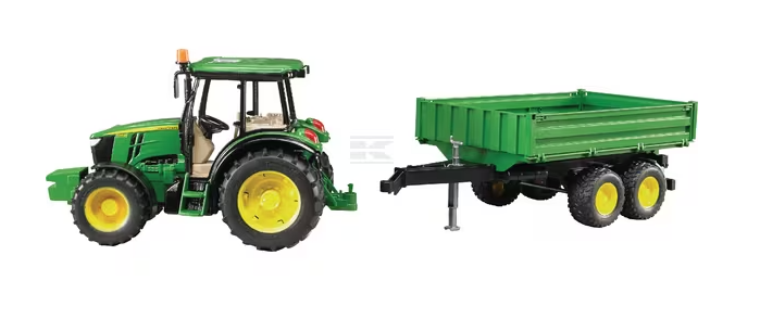 TRAKTOR JOHN DEERE 5115M + PRIKOLICA - Slika 3